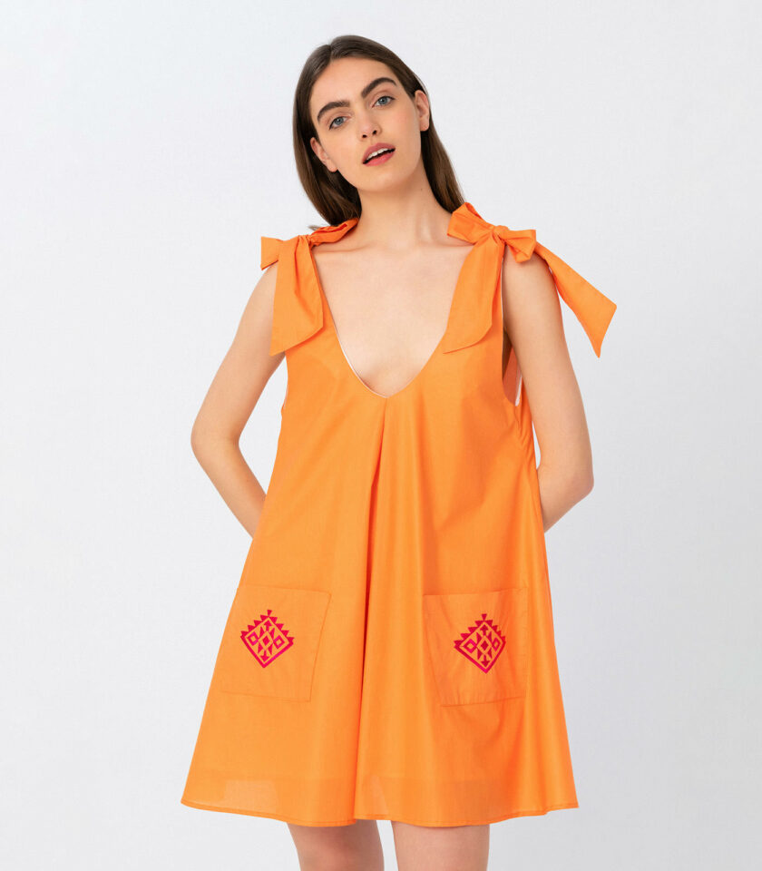 Low Back Mini Dress / Εξώπλατο Μίνι Φόρεμα - Elizabeth LaGre