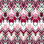 Pink Fantasy-Print Kimono - PINK FANTASY