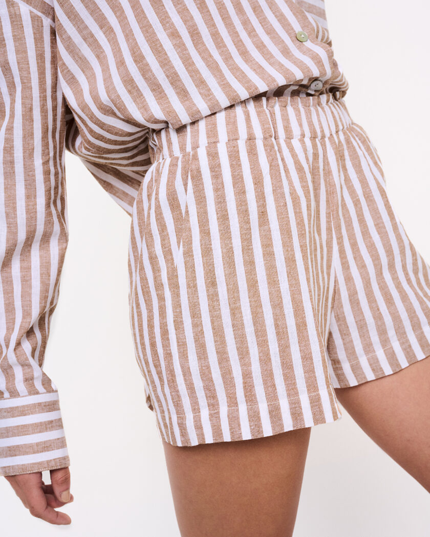 Puro Striped Shorts / Puro Ριγέ Σορτς - Elizabeth LaGre