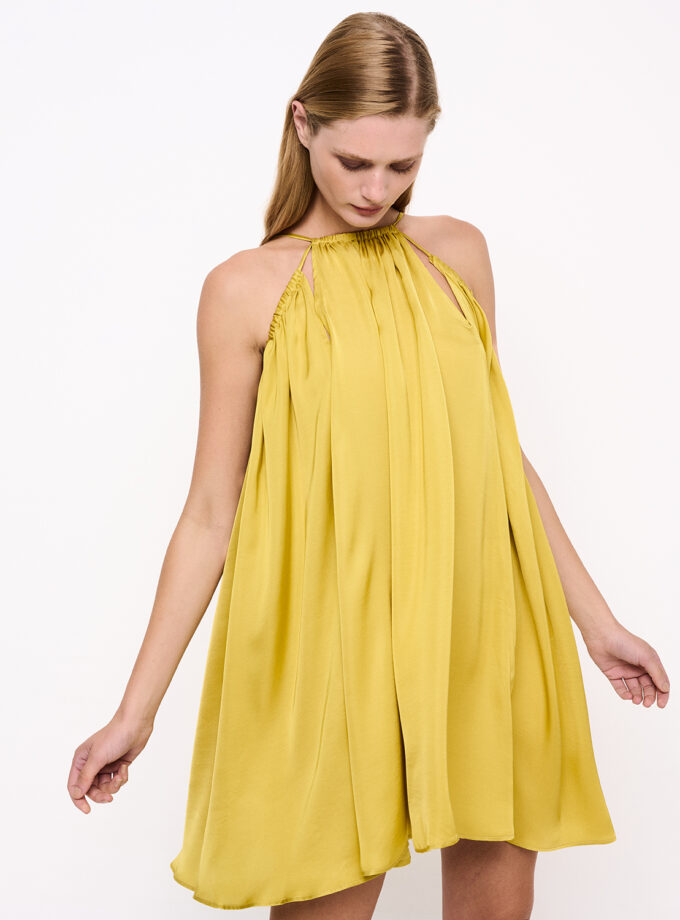 Golden Yellow Dress / Χρυσό Κίτρινο Φόρεμα - Elizabeth LaGre