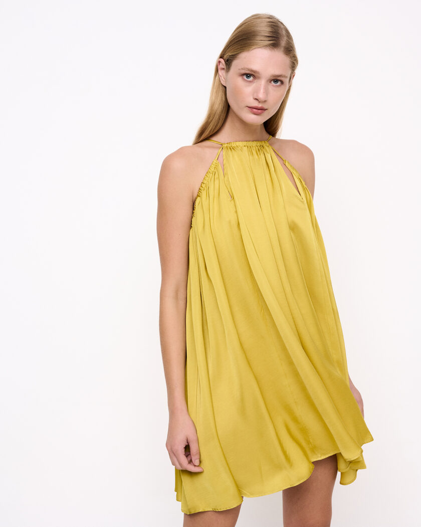 Golden Yellow Dress / Χρυσό Κίτρινο Φόρεμα - Elizabeth LaGre
